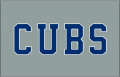 Chicago Cubs 2014-Pres Jersey Logo decal sticker