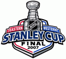 Stanley Cup Playoffs 2006-2007 Finals Logo decal sticker