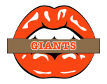 San Francisco Giants Lips Logo Sticker Heat Transfer