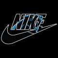Carolina Panthers Nike logo Sticker Heat Transfer