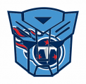 Autobots Tennessee Titans logo Sticker Heat Transfer