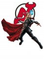 New Jersey Devils Thor Logo Sticker Heat Transfer