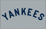 New York Yankees 1927-1930 Jersey Logo decal sticker