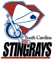 South Carolina Sting Rays 1993 94-1998 99 Primary Logo Sticker Heat Transfer