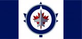 Winnipeg Jets Flag001 logo Sticker Heat Transfer