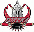 Topeka Roadrunners 2007 08-Pres Alternate Logo 2 decal sticker