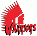 Moose Jaw Warriors 1996 97-2000 01 Primary Logo Sticker Heat Transfer