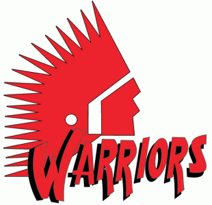 Moose Jaw Warriors 1996 97-2000 01 Primary Logo decal sticker