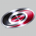 Carolina Hurricanes Stainless steel logo decal sticker