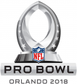 Pro Bowl 2018 Logo Sticker Heat Transfer