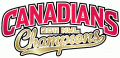 Vancouver Canadians 2011 Champion Logo decal sticker