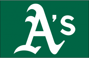 Oakland Athletics 2018-Pres Cap Logo decal sticker