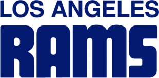 Los Angeles Rams 1972-1983 Wordmark Logo decal sticker