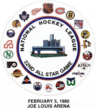 NHL All-Star Game 1979-1980 Logo decal sticker