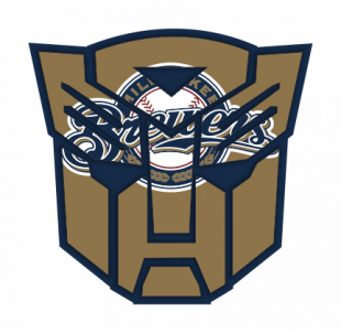 Autobots Milwaukee Brewers logo Sticker Heat Transfer