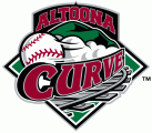 Altoona Curve 1999-2010 Primary Logo Sticker Heat Transfer