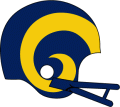 Los Angeles Rams 1983-1988 Primary Logo Sticker Heat Transfer