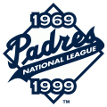 San Diego Padres 1999 Anniversary Logo Sticker Heat Transfer