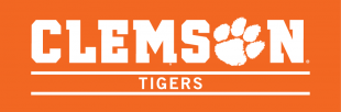 Clemson Tigers 2014-Pres Wordmark Logo 09 Sticker Heat Transfer