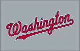 Washington Nationals 2009-Pres Jersey Logo decal sticker