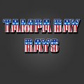 Tampa Bay Rays American Captain Logo Sticker Heat Transfer