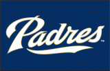 San Diego Padres 2007 Batting Practice Logo Sticker Heat Transfer