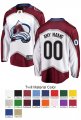 Colorado Avalanche Custom Letter and Number Kits for Away Jersey Material Twill