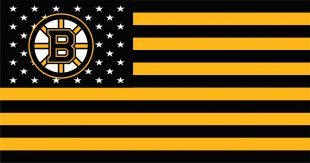 Boston Bruins Flag001 logo decal sticker