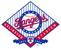 Texas Rangers 1993 Stadium Logo Sticker Heat Transfer