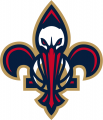 New Orleans Pelicans 2013-2014 Pres Secondary Logo 3 Sticker Heat Transfer