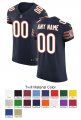 Chicago Bears Custom Letter and Number Kits For Navy Jersey Material Twill