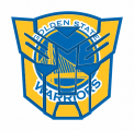 Autobots Golden State Warriors logo decal sticker
