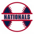 Baseball Washington Nationals Logo Sticker Heat Transfer