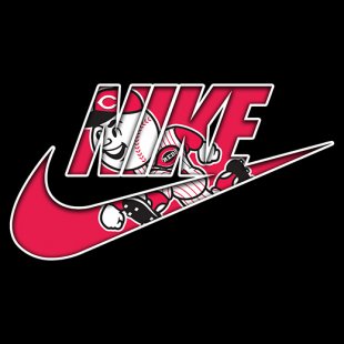 Cincinnati Reds Nike logo Sticker Heat Transfer