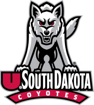 South Dakota Coyotes 2004-2011 Primary Logo decal sticker