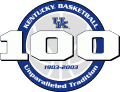 Kentucky Wildcats 2003 Anniversary Logo Sticker Heat Transfer