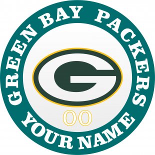 Green Bay Packers Customized Logo decal sticker