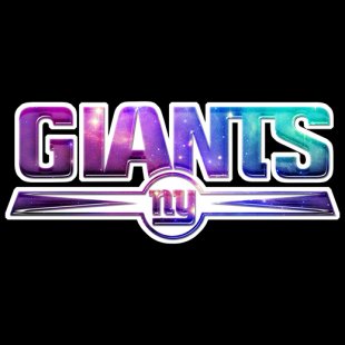 Galaxy New York Giants Logo decal sticker