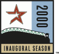 Houston Astros 2000 Stadium Logo Sticker Heat Transfer
