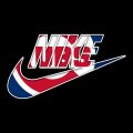 Chicago Cubs Nike logo decal sticker
