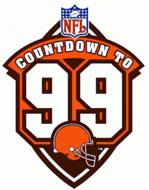 Cleveland Browns 1999 Special Event Logo Sticker Heat Transfer