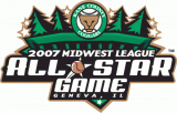 All-Star Game 2007 Primary Logo 2 Sticker Heat Transfer