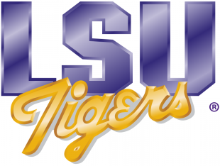 LSU Tigers 1990-2001 Primary Logo decal sticker