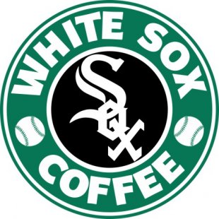 Chicago White Sox Starbucks Coffee Logo decal sticker