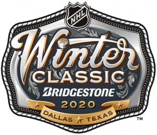 NHL Winter Classic 2019-2020 Logo decal sticker