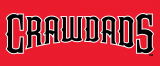 Hickory Crawdads 2016-Pres Jersey Logo decal sticker
