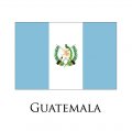 Guatemala flag logo Sticker Heat Transfer