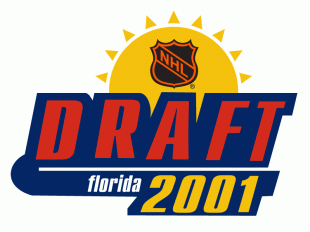 NHL Draft 2000-2001 Logo decal sticker