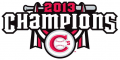 Vancouver Canadians 2013 Champion Logo decal sticker