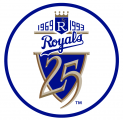 Kansas City Royals 1993 Anniversary Logo Sticker Heat Transfer